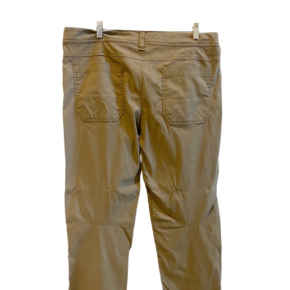 SOLD - MARMOT Men's Verde Camping Pant Khaki Green Cargo Hiking Pants 36 x 32 - Picture 4 of 6
